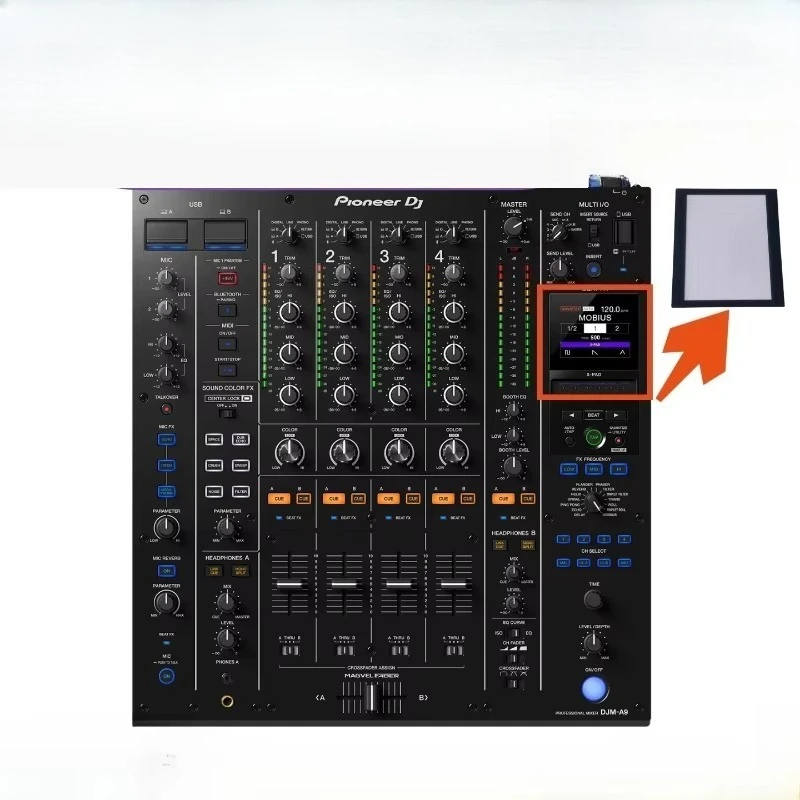 Pioneer Accessories DJMA9 900nxs2 XDJRR RX CDJ2000 Upper Right Display Outer Plastic Plate