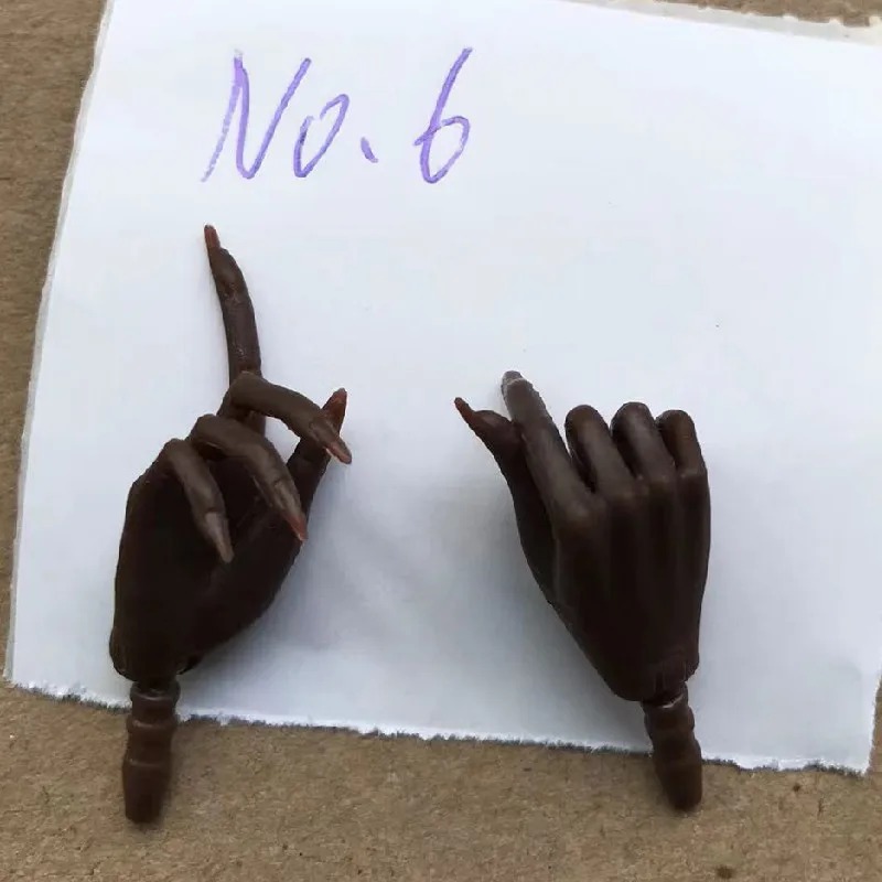 MENGF Doll Hands Long Nail Quality Doll Parts 8 Color 7 Gesture Hands For FR IT PP Super Model Doll Accessories DIY New Decors