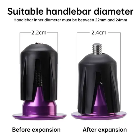 1 paire de bouchons d'extrémité de barre de vélo, embout de guidon de vélo de route et de montagne, embout de barre de poignée de vélo en aluminium, bouchons de guidon vtt, accessoire