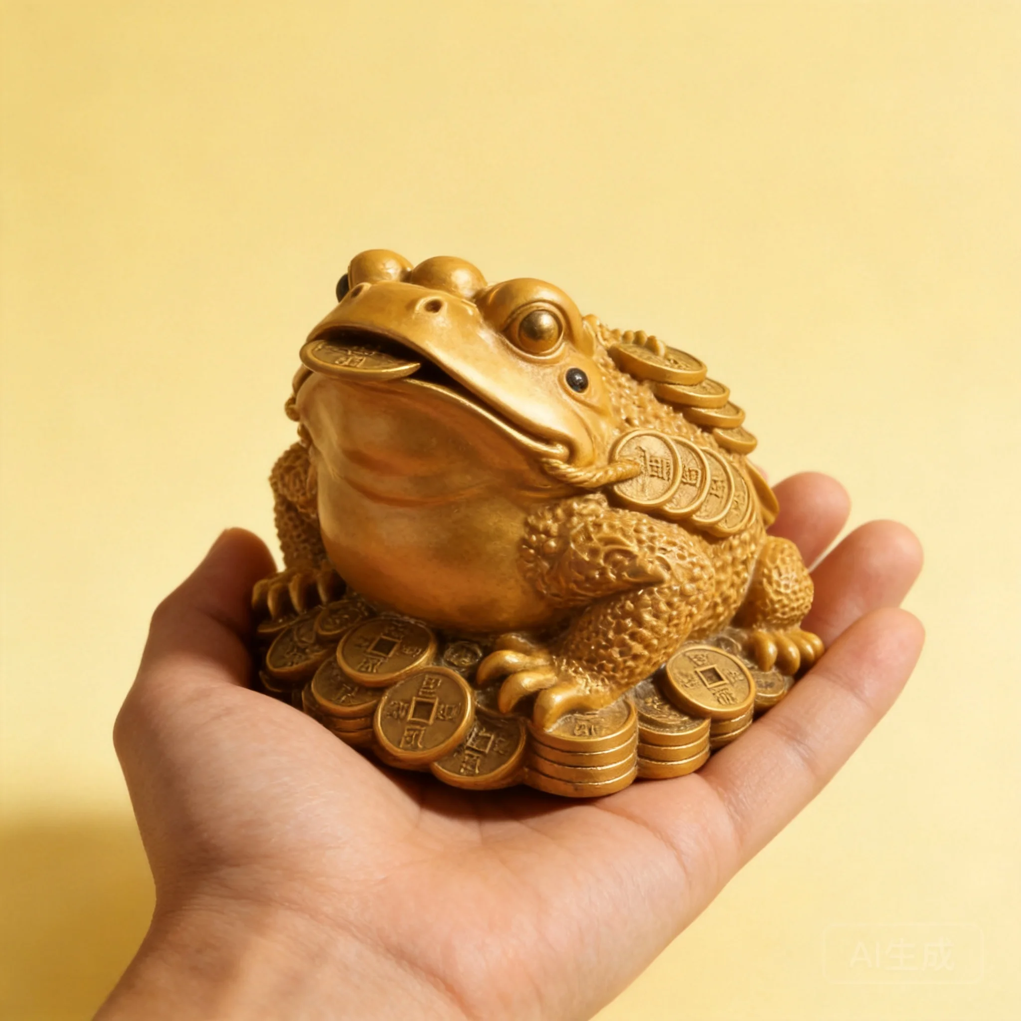

Boxwood Carved Three Legged Golden Toad Chinese Traditional Lucky Wealth Attracting Feng Shui Hand Piece Tea Pet Ornament Good