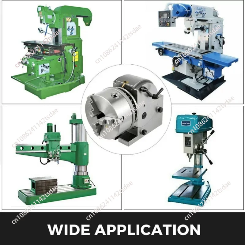 6 Inch Universal Manual Dividing Head for Milling Machine Small Quick Precision Indexer Vertical Horizontal Dual Purpose
