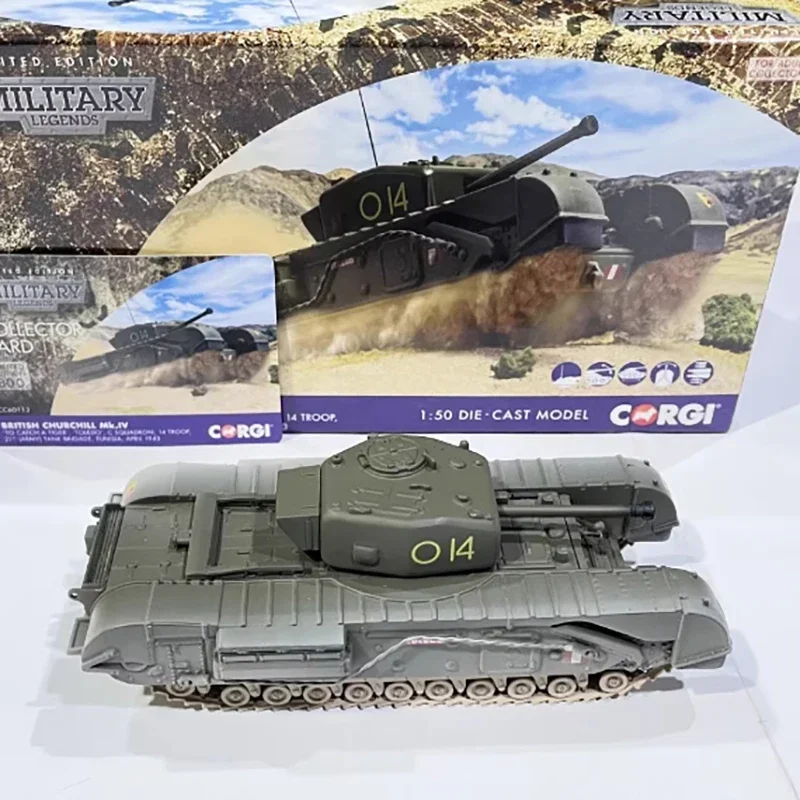 Diecast 1:50 Scale CC60113 British Mk IV tank Alloy Finished Tank Simulation Model Static Decoration Souvenir Gifts For Adult