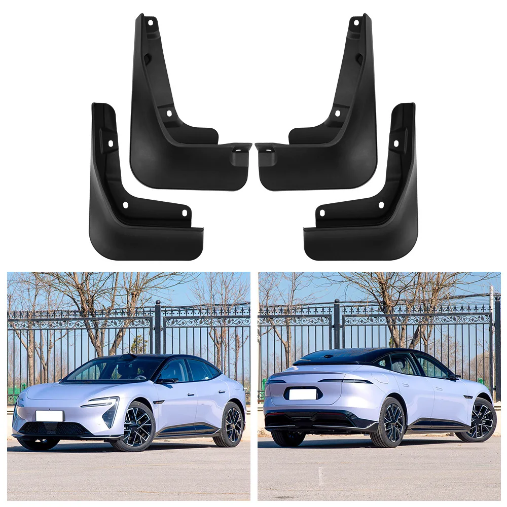 For Avatar 06 2025 Front Rear Tires Soft Rubber Splash Guards Direct Fit Durable Cross Border Export Auto Accessories