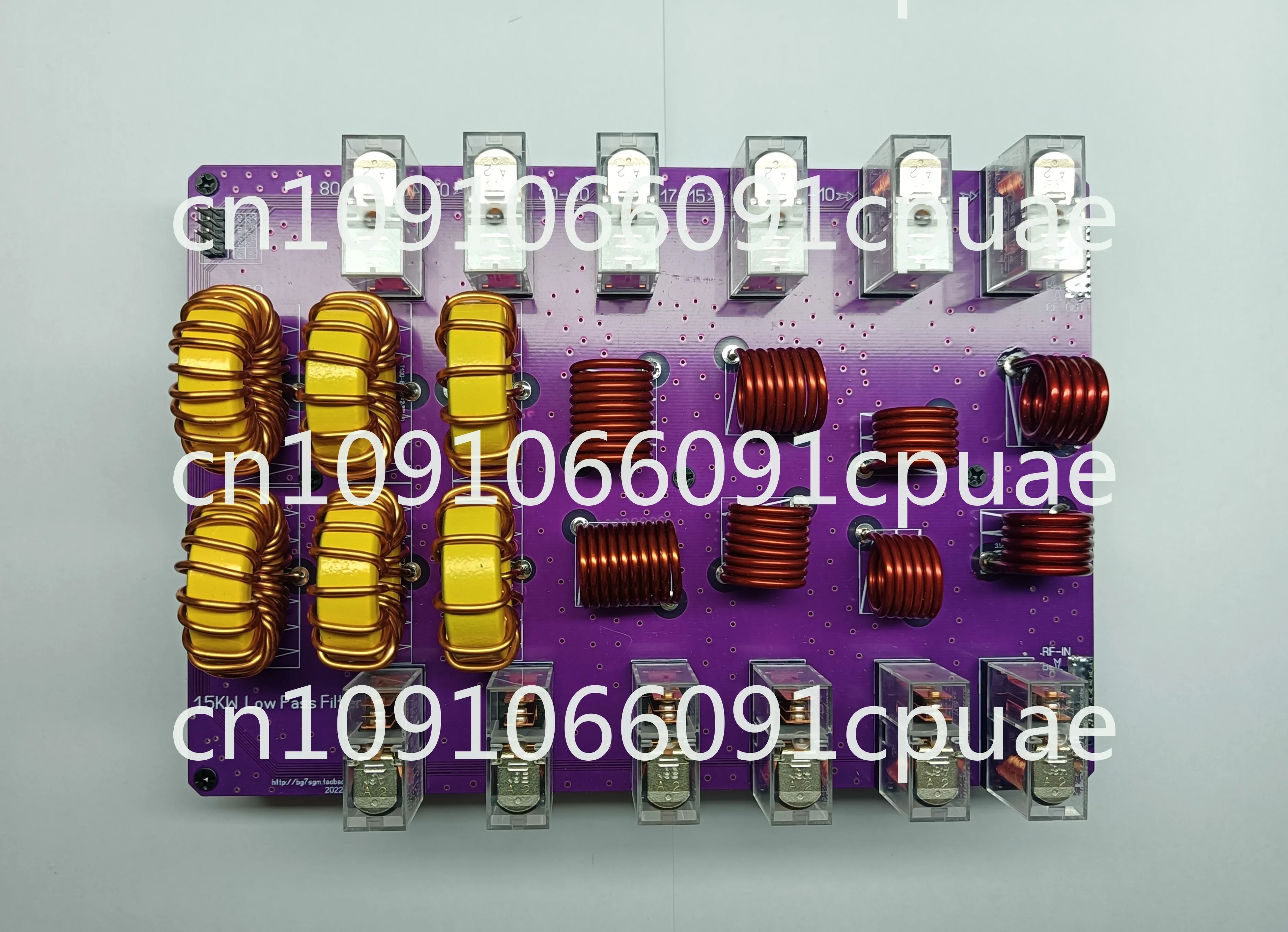 HF Low Pass Filter 10-band High Power Low Pass Low Pass Short Wave Filter Single Sideband Radio Filter