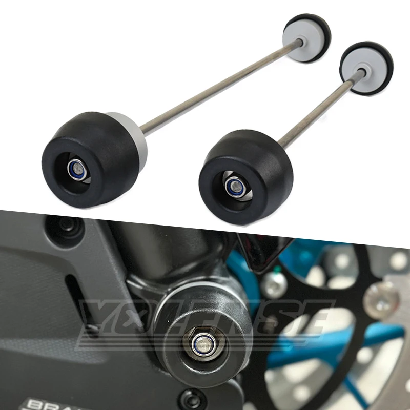 For 675NK 675SS 675SR 675SR-R 675 SR SRR NK 2024-2025 Motorcycle Accessory Front & Rear Axle Fork Crash Sliders Wheel Protector