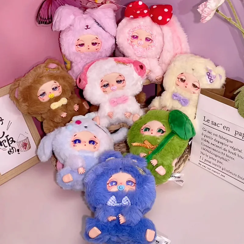 

Kun Bao Dou Dou Lucky Delivery, плюшевая слепая коробка, милая кукла, брелок, Коллекционная фигурка, подарок для девочек, фанатов, Рождественский подарок