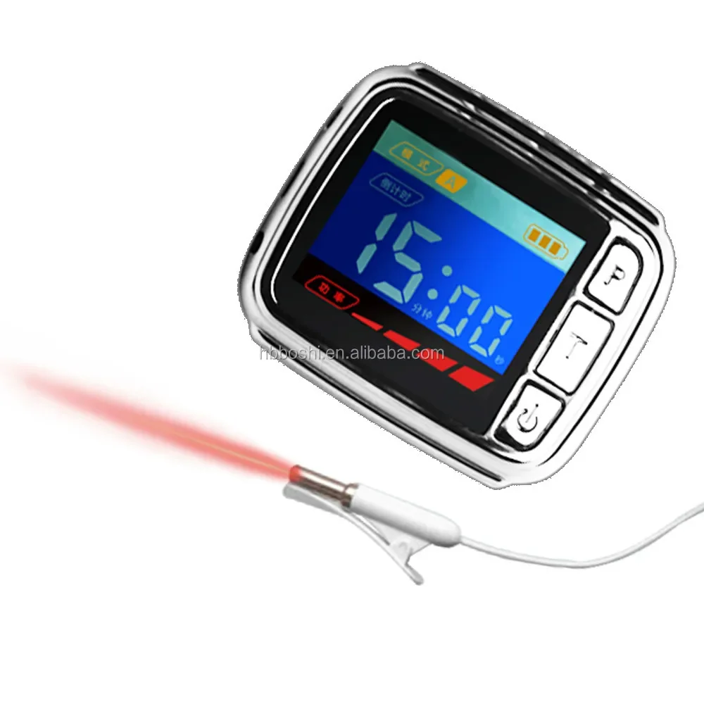 Diabetes blood pressure blood sugar monitor watch instrument