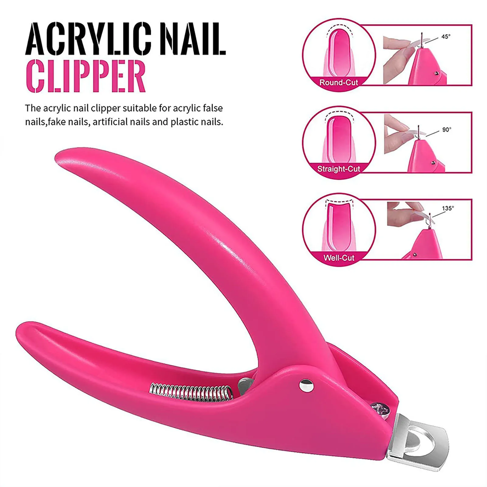 s Clip with  Trimmer Quick Building s Clip for Nail Art Beginners and Nail Artists