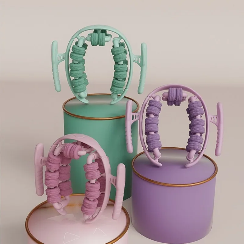 

New Ring 28 Massage Clip Plastic Legs Six Axis Floating Point Massager Home Thin Legs Clip Legs Wheel Massage Clip