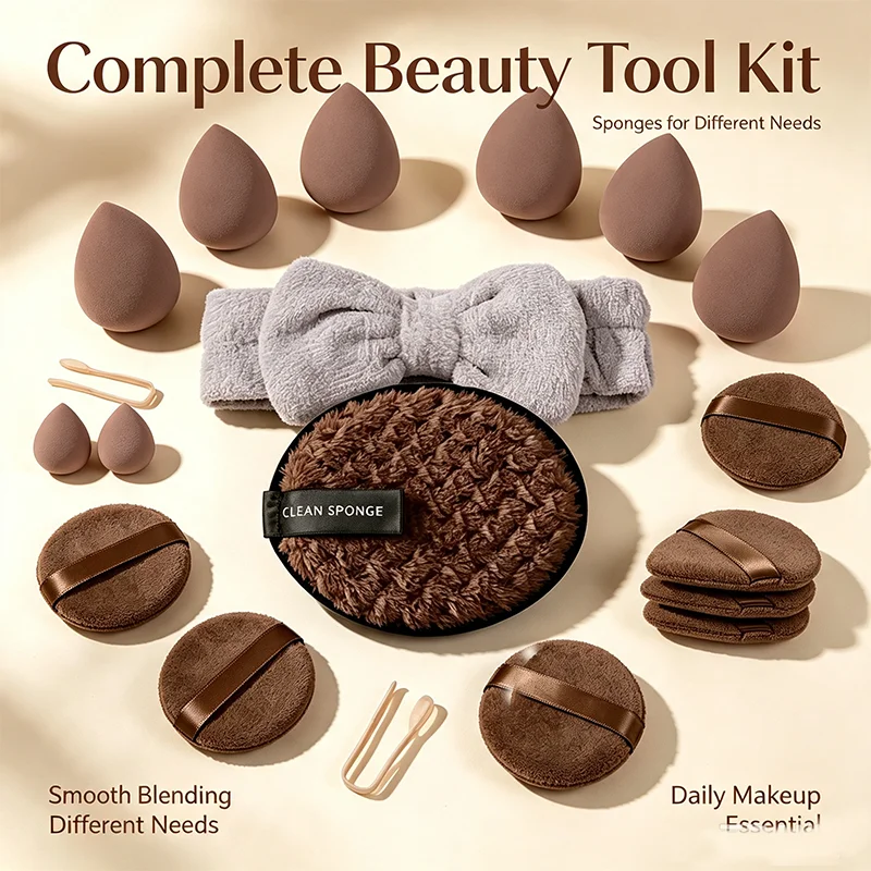 20Pcs Makeup Sponge Set Soft B - Beauty Blender In Makeup recension och pris