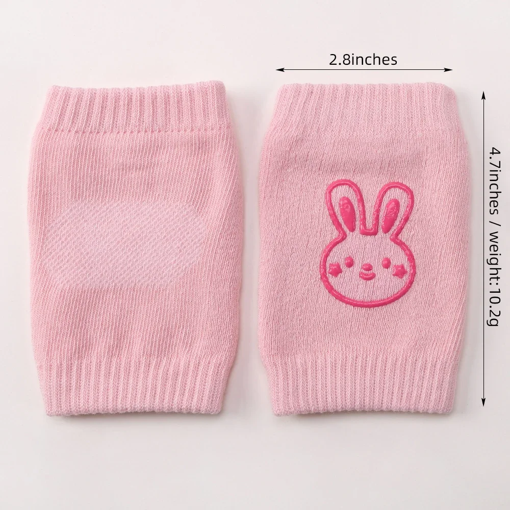 Genouillères d'été pour bébés filles et garçons, couleur unie, antidérapantes, chaussettes de sécurité pour enfants rampants, protection des jambes et des genoux, accessoires pour bébés