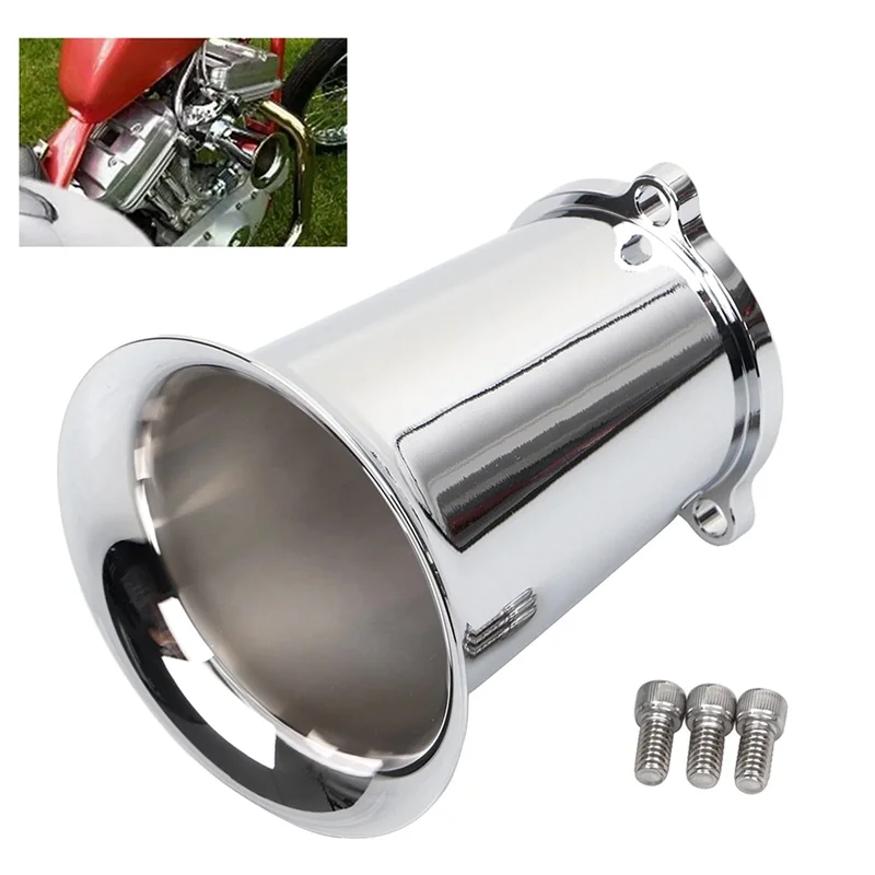 Carb Carburetor Air Intake Cleaner CV For Touring Softail Motorcycle Replacement Part- Velocity Stack Design-Boom