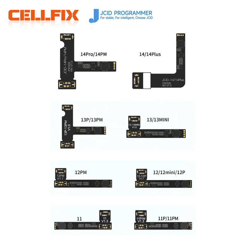 JC JCID V1S V1SE Battery Repair Flex Cable For iPhone 11 12 13 Mini 15 Pro Max Plus Battery Warning Health Repair Pop Ups Tool