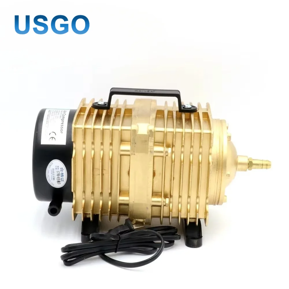 USGO 160W Air Compressor ACO-009E Electrical Magnetic Air Pump for CO2 Laser Engraving Cutting Machine Parts