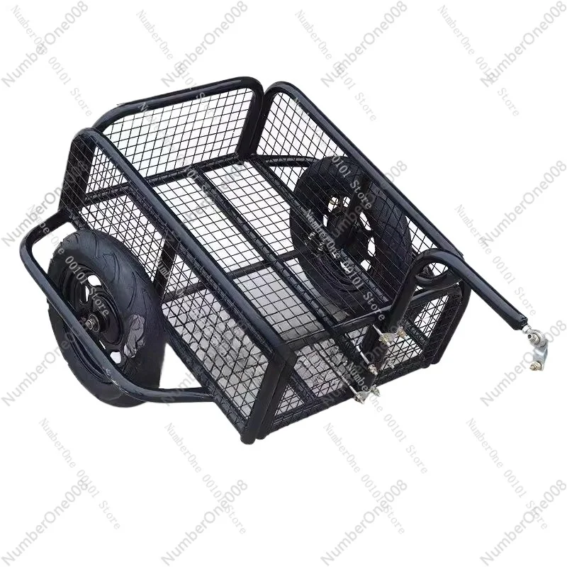 

Trendy Trailer for Outdoor Adventure - Electric Bike Trailer for Camping, Fishing & Vending