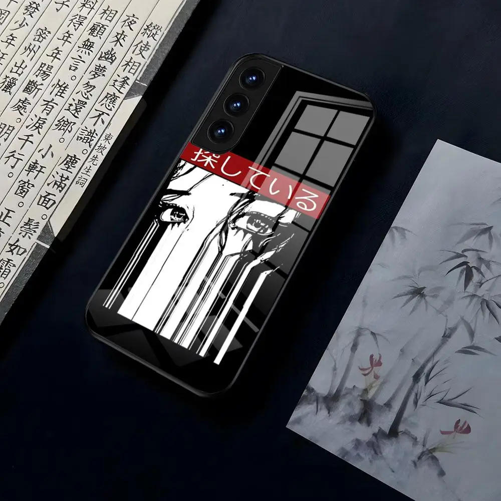 Aporwave Japanese Cyberpunk Phone Case For OPPO A 55 54 One Plus 8T 92s A93s A94 95 8 9 7 Pro FindX3 X5PRO RENO4 RENO7 Reno4se 5