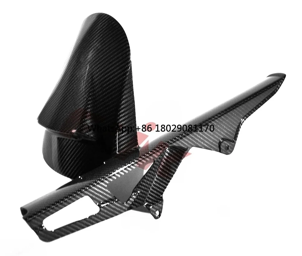 Carbono cauda painéis laterais para Suzuki GSXR 1000 2017 +, 100% completo