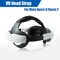 Head Strap for Meta Quest 3 Comfortable Replacement Head Strap Reduce Facial Pressure for Quest 2 VR Accessories