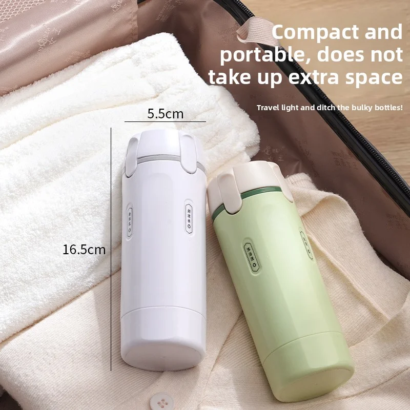 Four-in-one travel refillable bottle for skincare and portable carry-on cosmetics, including shampoo and lotion storage bottle