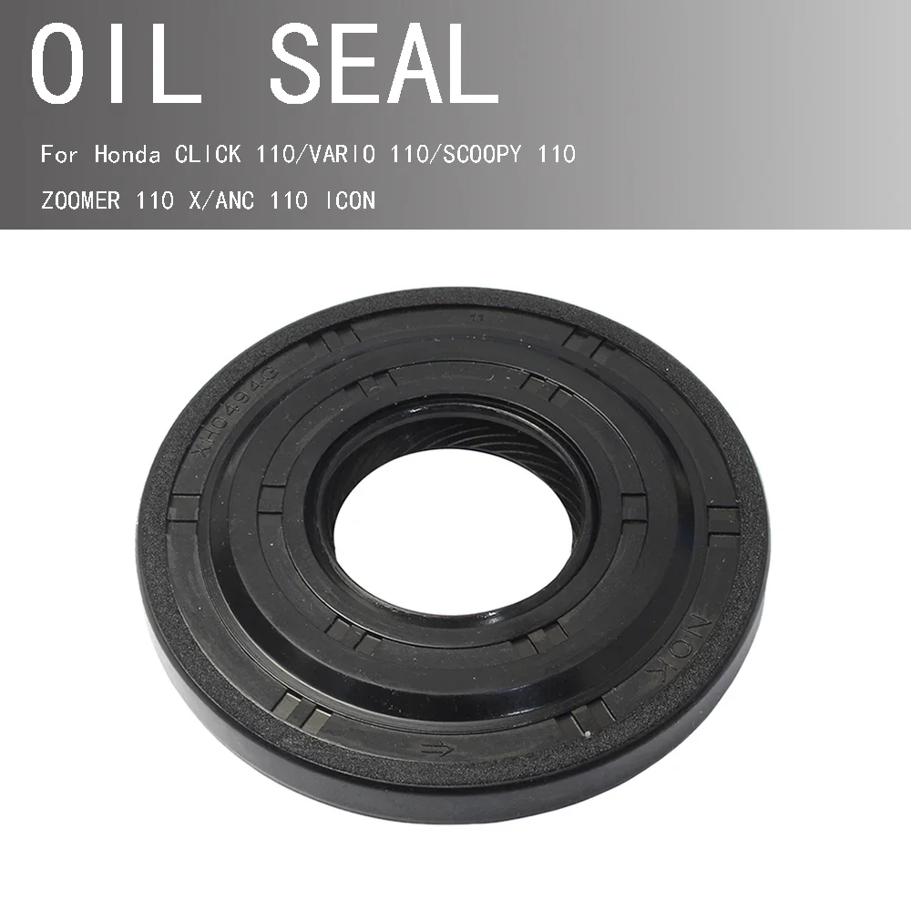 

For Honda CLICK 110/VARIO 110/SCOOPY 110/ZOOMER 110 X/ANC 110 ICON Right Crankgase Cover OIL SEAL