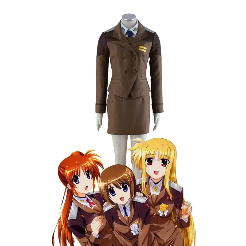 

Magical Girl Lyrical Nanoha Cosplay Female Uniform