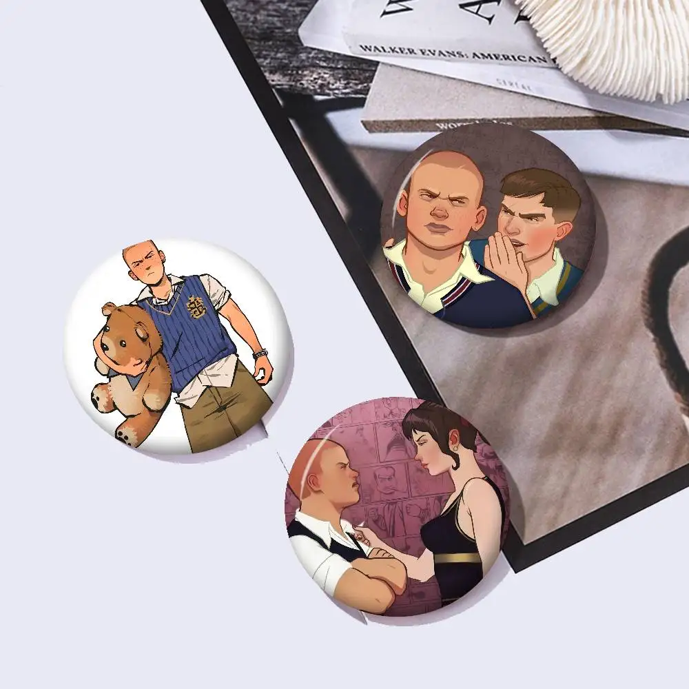 Game Bully Cute Series Pins Lustige Abzeichen Interessante Cartoon-Tiere Broschen Rucksack Kleidung Geschenk Accessoire