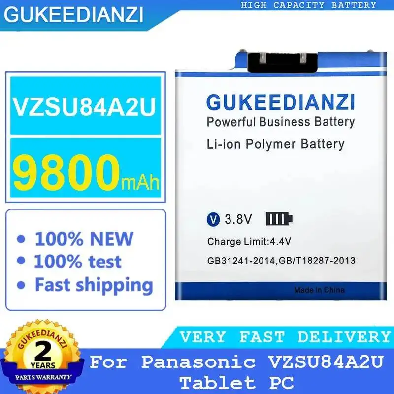 

For Panasonic VZSU84A2U Tablet PC Stable Premium Replacement 9800mAh Tablet Battery