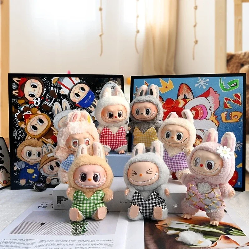 Bikini de verano para Ropa de muñeca Labubu, traje de baño, accesorios para muñecas