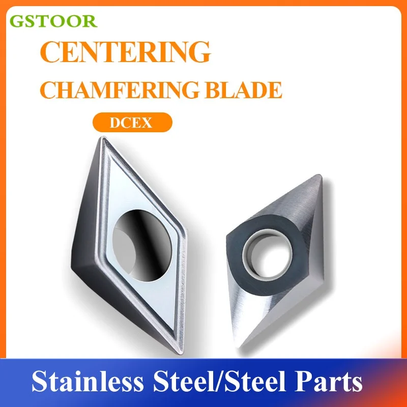 

Centering Chamfering Cutting Blade DCEX11T304 GTH15T CNC Lathe Hard Alloy Turning Tool For Stainless Steel Cast Iron