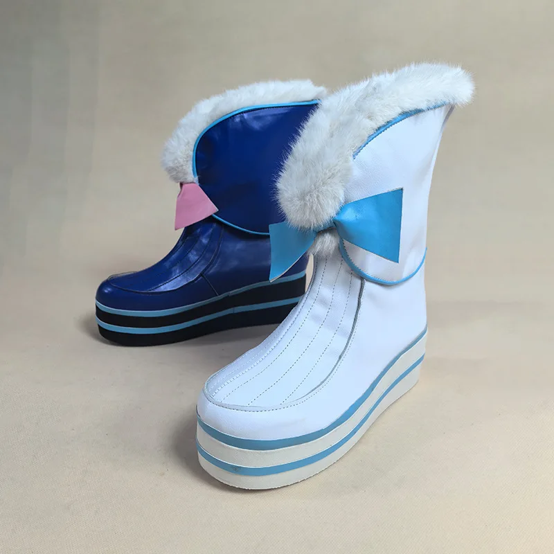 

Yu Косплей Магазин Волшебная обувь для косплея Хэллоуин Карнавальный реквизит Вечеринка из искусственной кожи на заказ