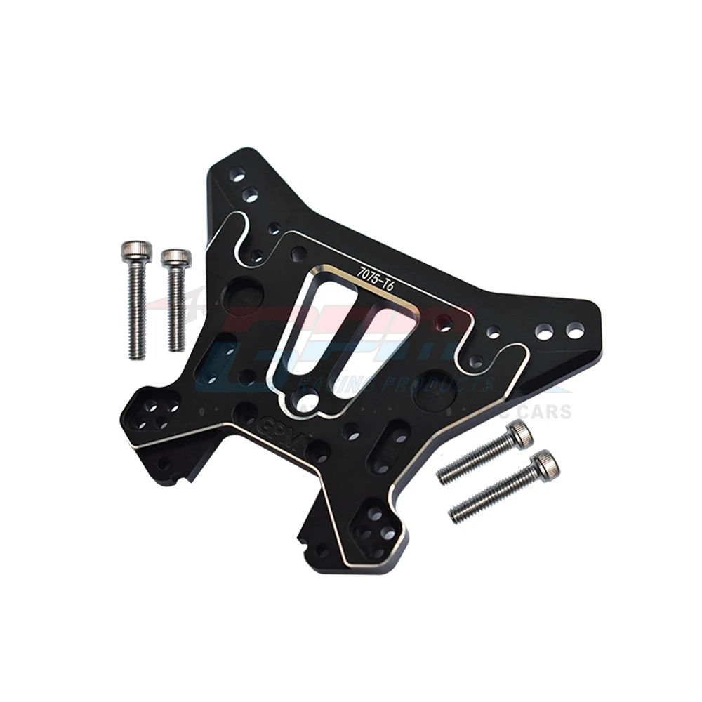 GPM Metal Rear Shock Tower Rear Shock Absorber Bracket Plate 9538 for Traxxas 1/8 Sledge 4WD Monster Truck 95076-4 RC Car