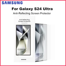 2PCS Original For Samsung Galaxy S24 Ultra Anti-Reflective Screen Protector EF-US928