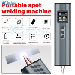 Upgraded 11 Gears Battery Spot Welder Adjustable Mini Portable Handheld Digital Display Spot Welding Machine Automatic Manual