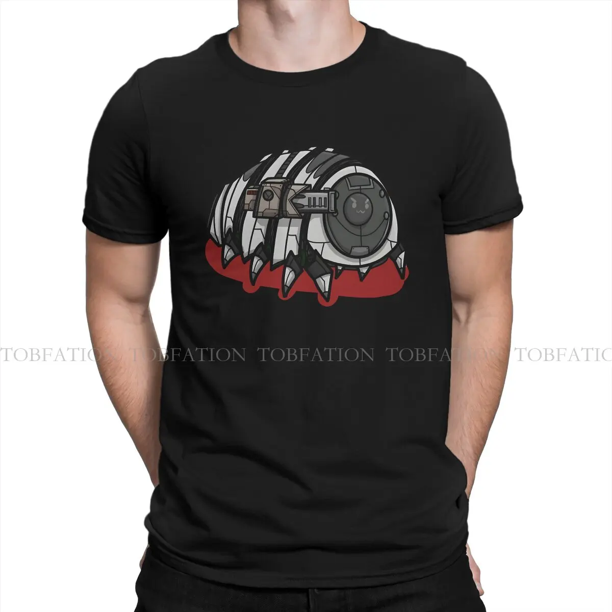 Centipede Mech Casual TShirt Rimworld GAME Printing Streetwear Leisure T Shirt Male Tee Unique