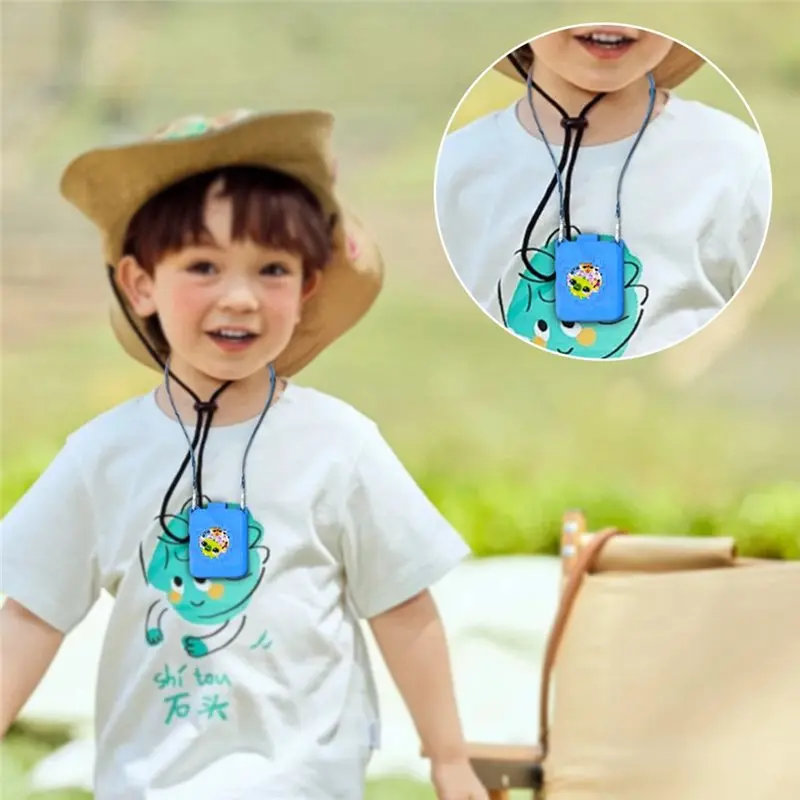 B31B For Bitzee Magicals Digital Pet 2 Silicone Case with Lanyard Washable Shockproof Protective Cover Accessory