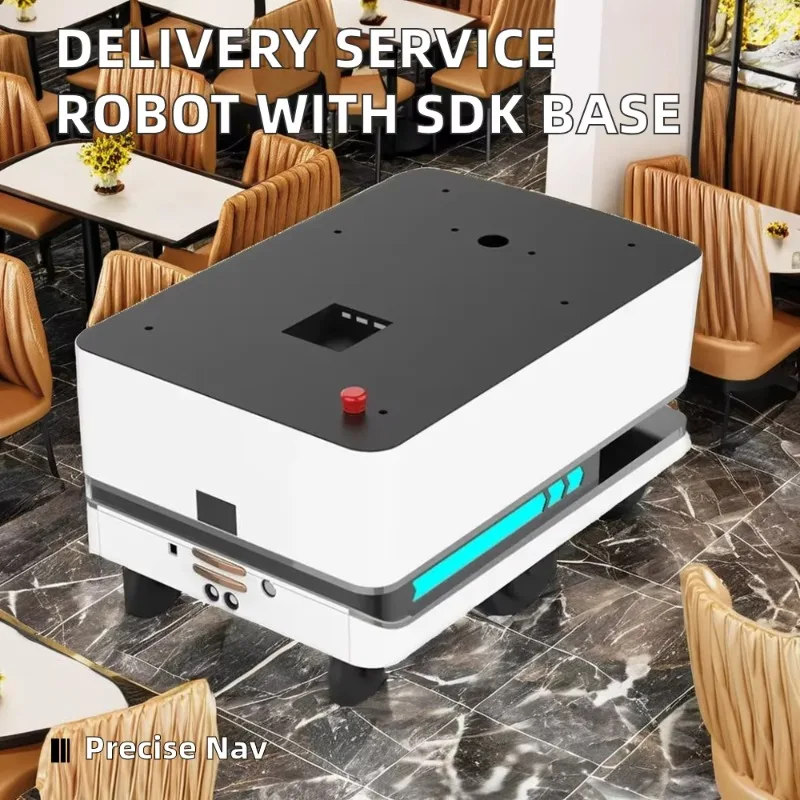 Delivery Service Wheel Roboterchassis auf Rädern mit offener SDK-Schnittstelle Service-Roboterbasis