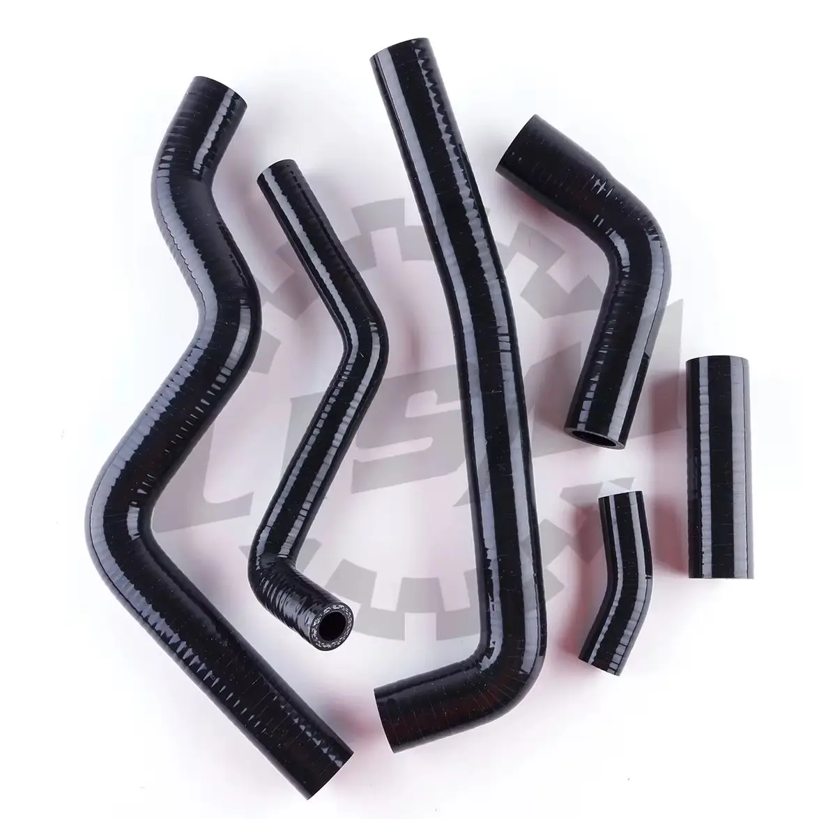 6PCS For YAMAHA FZ6 S2 2008 2009 2010 Silicone Heater Radiator 3-ply Hose Kits Upper and Lower