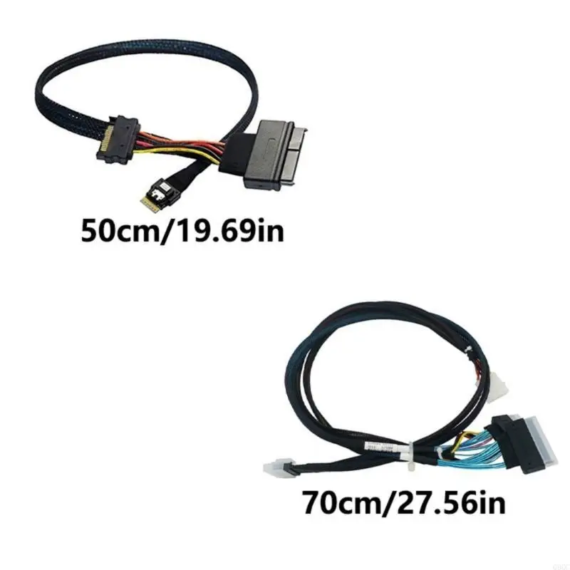 

High Compatibility SFF8654 4i 38pin To SAS863 Data Cable for Hardware Connection