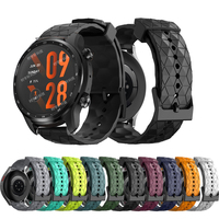 Silicone Watch Band 22mm 20mm Strap For TicWatch Pro 3 Ultra E3 E2 S2 Pro X GTW 2021 Smartwatch Bracelets Ticwatch GTH 2 Correa