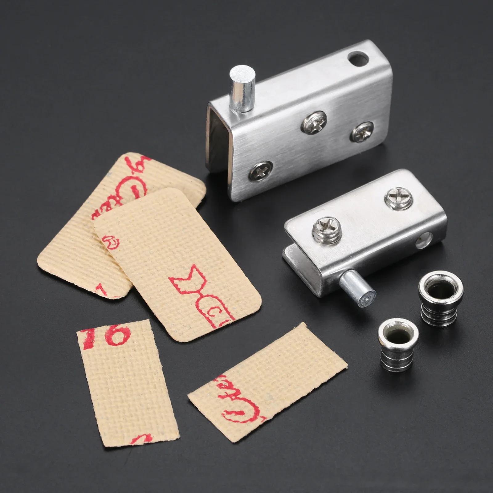 

2 шт., шарнирная петля для стеклянной полки из нержавеющей стали для 6-8 мм/8-10 мм, шкаф, стеклянная дверь для ванной комнаты, 2 размера