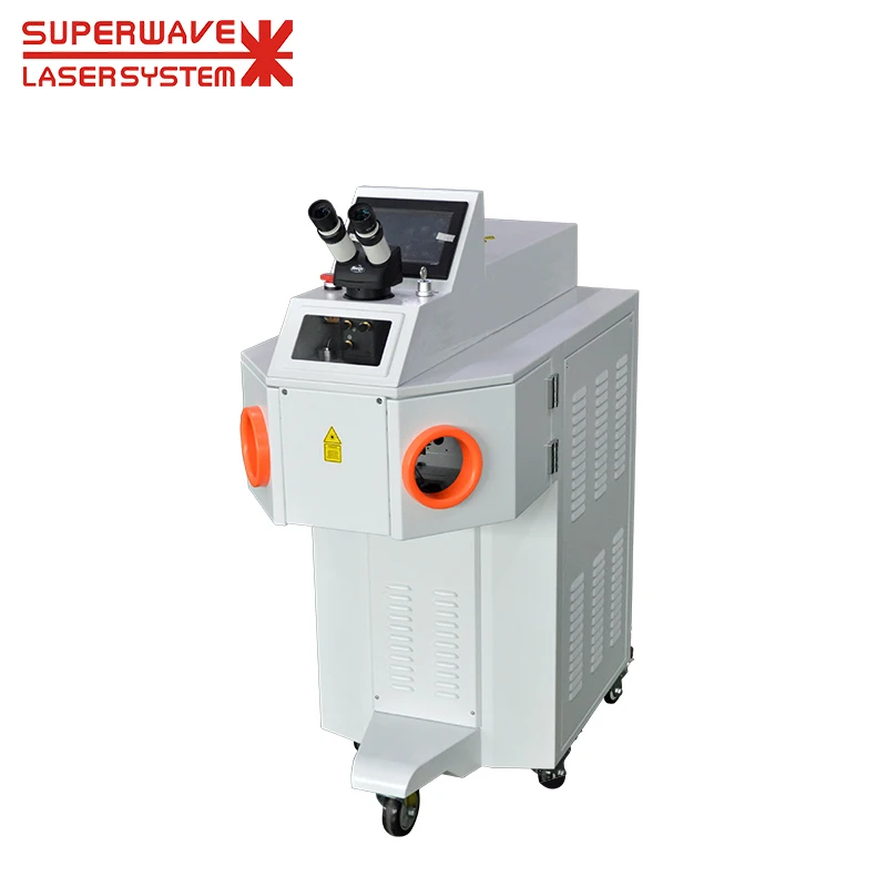 Jewelry Gold/Silver Spot Welder Bracket Type 200W 150W Laser Spot Welder for Fine Jewelry Repair Easy to Use