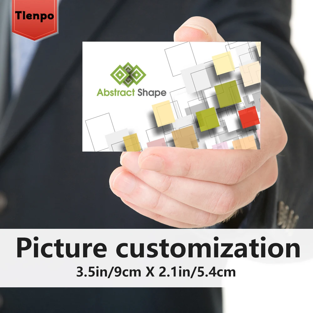 200pcs, Custom Business Cards/Cards, Desktop Business Cards, Thank You Cards, Waterproof Surface