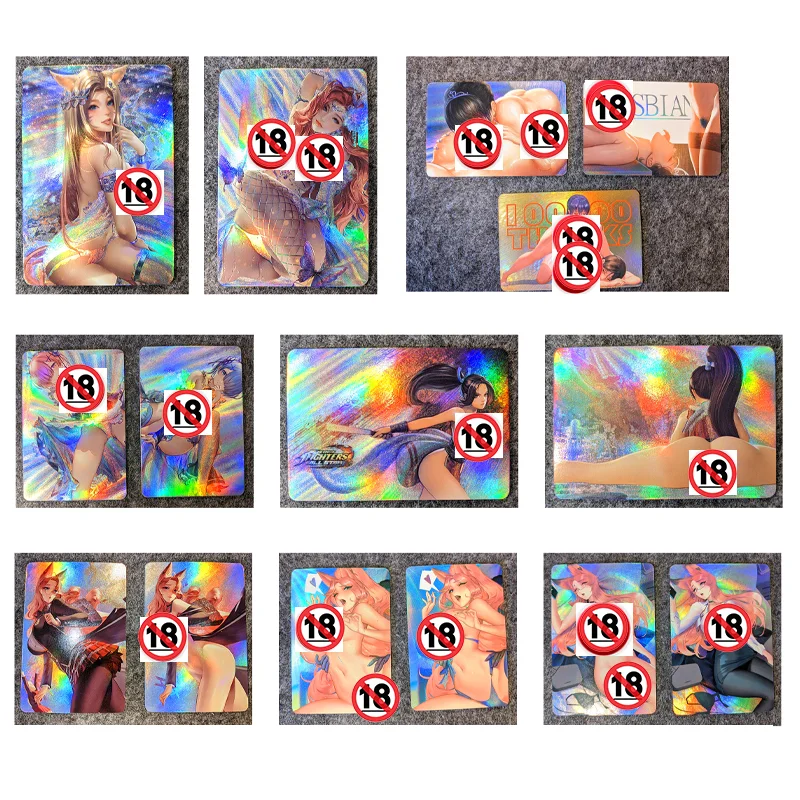 42pcs/set Nami Boa Hancock Mai Shiranui ACG Sexy Nude Toys Hobbies Hobby Collectibles Game Collection Anime Cards