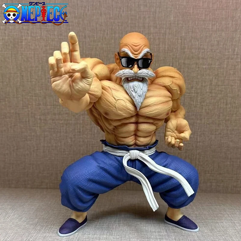 

Anime Dragon Ball Z 24cm Kame Sennin Master Roshi Figure Muscle Strengthening Action Figurine Collection Pvc Model Statue Toys