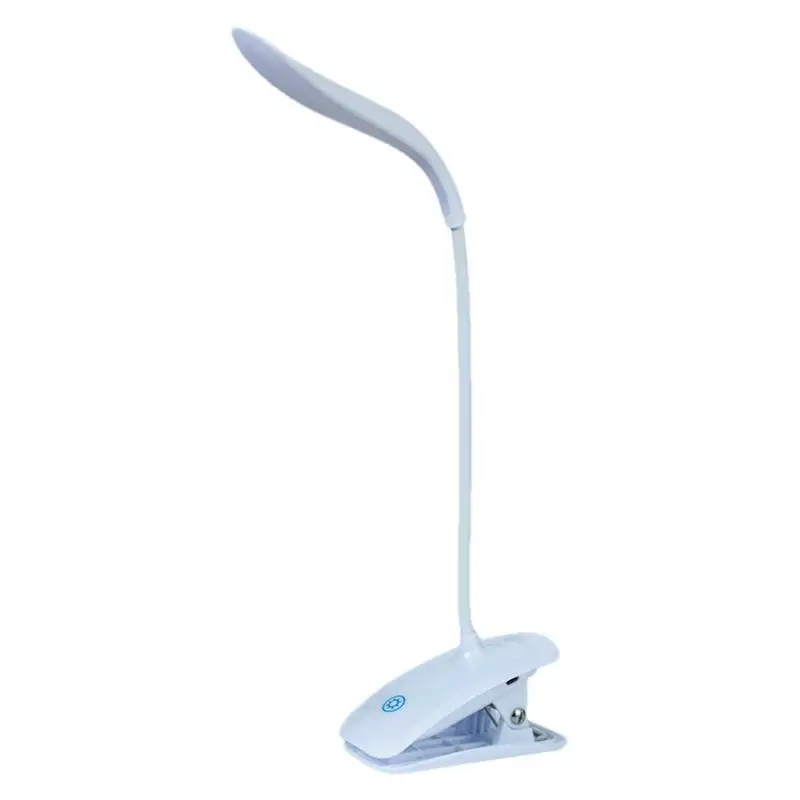 

Clip On Light For Desk 3 Brightness Study Desk Lamp Eye-Caring Student Charge And Plug Double Use Bedroom Writing Desk Light