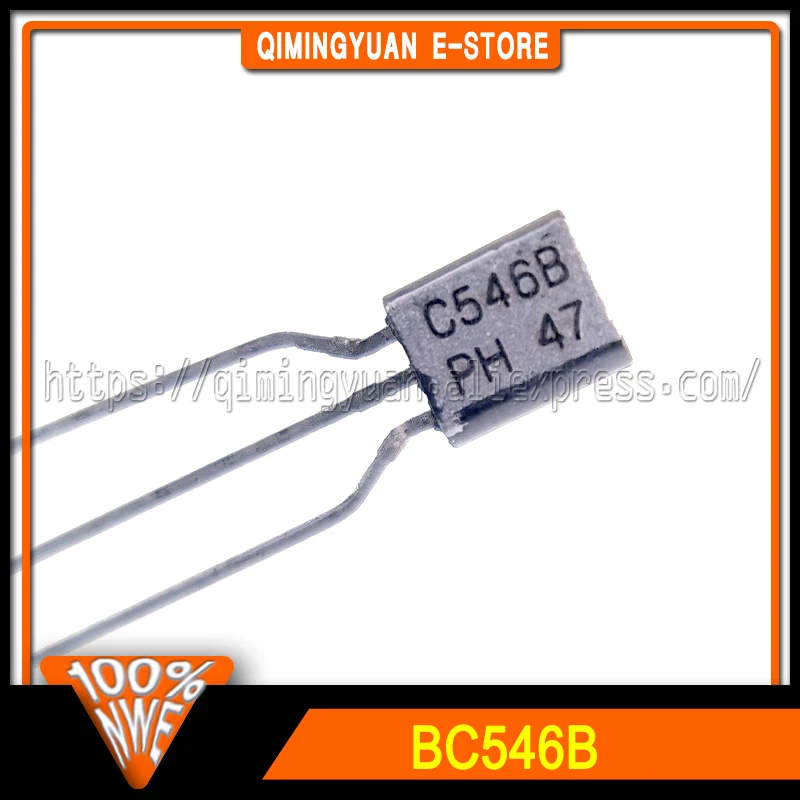 10PCS/LOT BC546B C546B TO92 100% New Original in stock