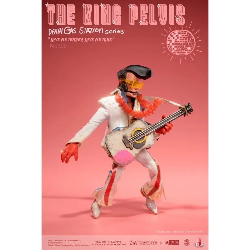 DAMTOYS Oryginalny CoalDog Coal Factory Black Dog Outlaws Gas Station Pilvis King 1/12 Gotowy Model Ruchomy Lalka Ręcznie Robiona Zabawka Prezent