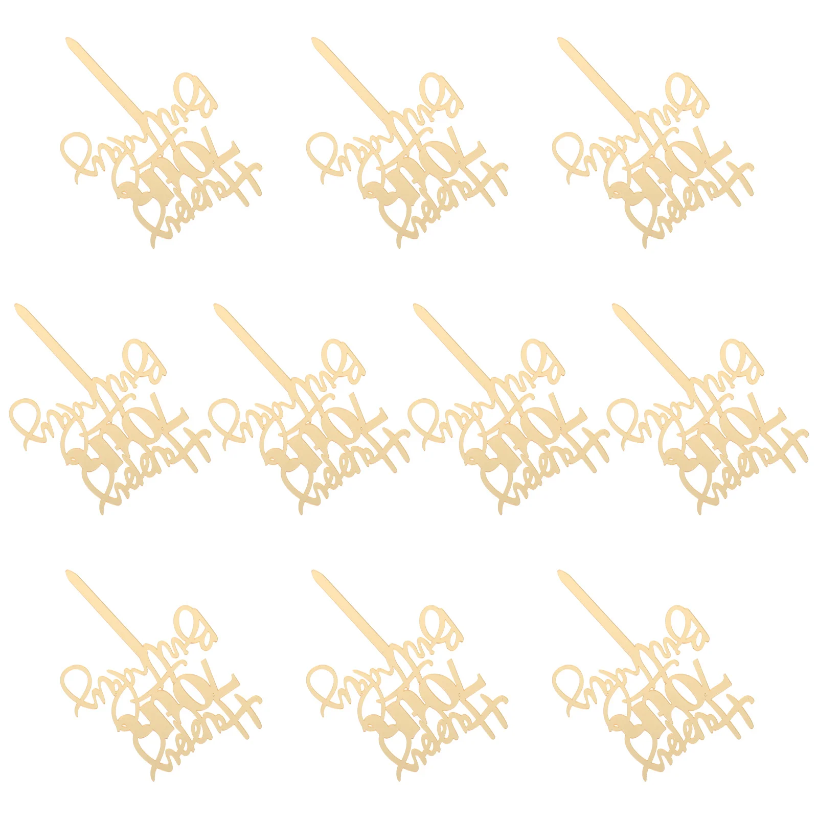 

10Pcs Happy 70Th Birthday Cake Toppers Versatile Elegant Decor for Memorable Celebrations Happy 70Th Birthday Cake Toppers