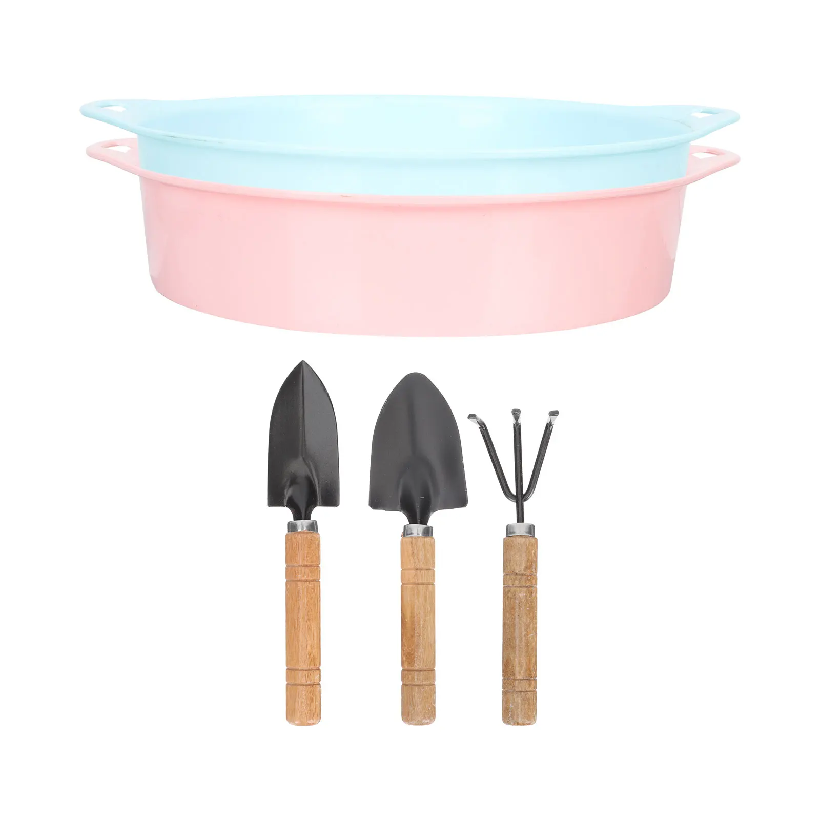 

Gardening Tools Durable Small Rake Shovel Portable Ergonomic For Planting Soil Pans Vegetables Garden Trowels Seedlings