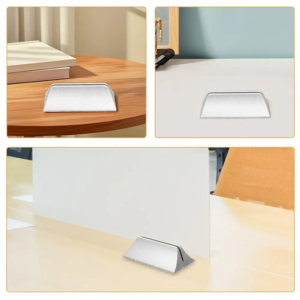 Pince de séparation pour écran de bureau, 8 pièces, pince de séparation pour panneau de séparation de bureau, Support de confidentialité en plastique pour étagère